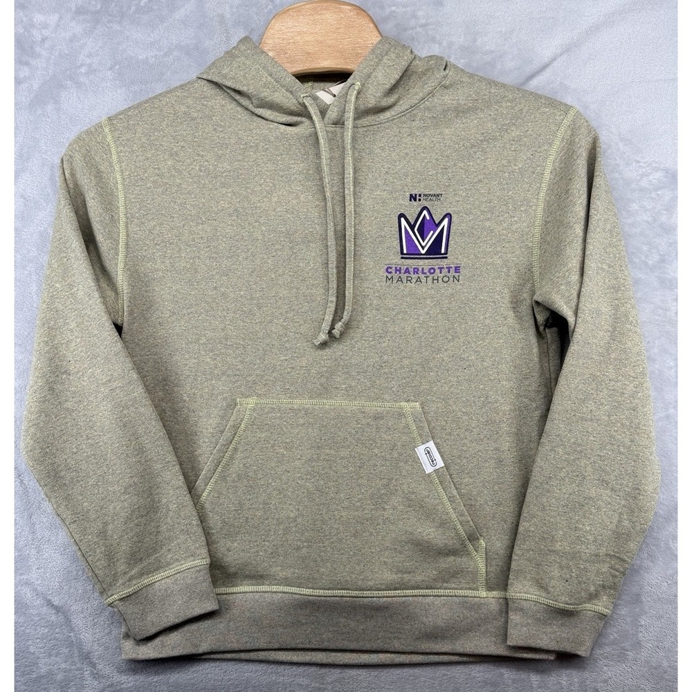 Novant Health Charlotte Marathon Recover Hoodie Size Small NWT
